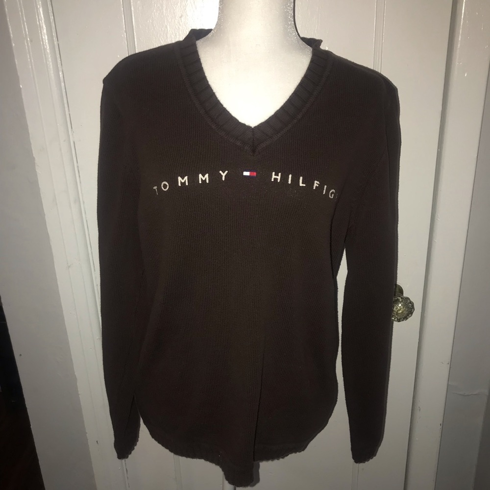Tommy Hilfiger brown sweater